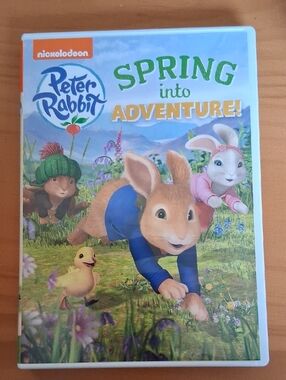 Nickelodeon Peter Rabbit Silver DVD Disc with Holographic Accents